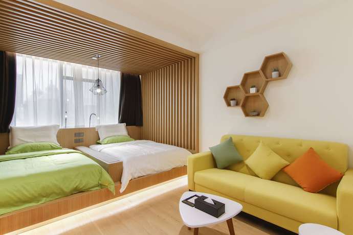 Imagen de la habitación del Hotel Shanghai Sweetome Vacation Apartment East Nanjing Road. Foto 11