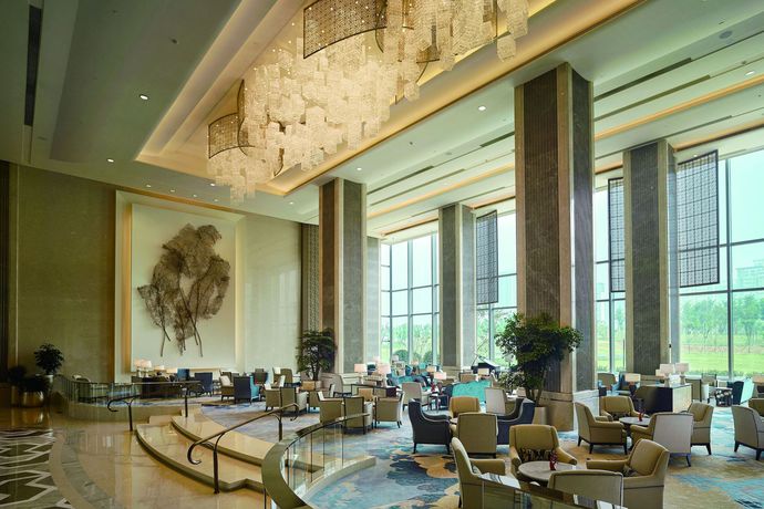 Imagen de los interiores del Hotel Shangri La, Tangshan. Foto 8