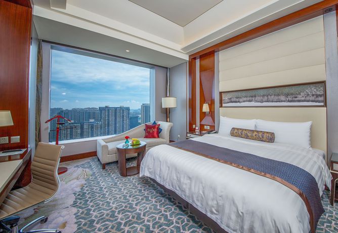 Imagen de la habitación del Hotel Shangri La, Tangshan. Foto 5