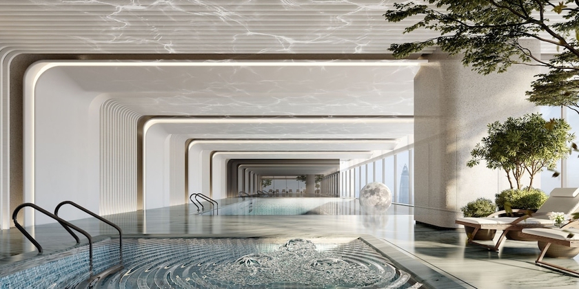 Imagen de la piscina del Hotel Shangri-La Nanshan, Shenzhen. Foto 19