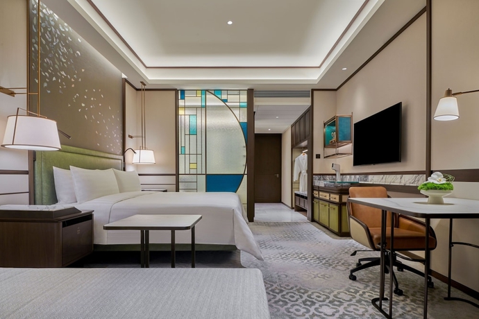 Imagen de la habitación del Hotel Shangri-La Qiantan, Shanghai. Foto 8