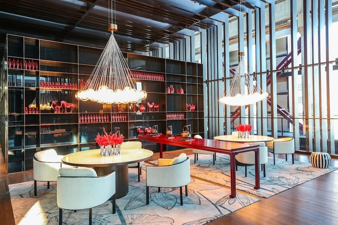 Imagen de los interiores del Hotel Shangri-La Shougang Park, Beijing. Foto 19