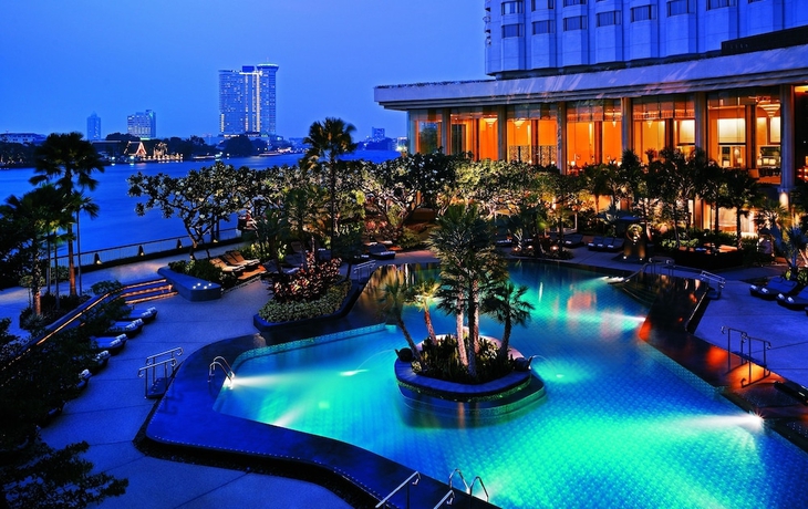 Imagen de la piscina del Hotel Shangri-la Bangkok, Serviced Apartments. Foto 16