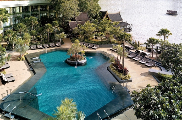Imagen de la piscina del Hotel Shangri-la Bangkok, Serviced Apartments. Foto 17