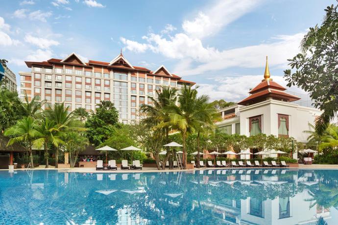 Imagen de la piscina del Hotel Shangri-la Chiang Mai. Foto 20