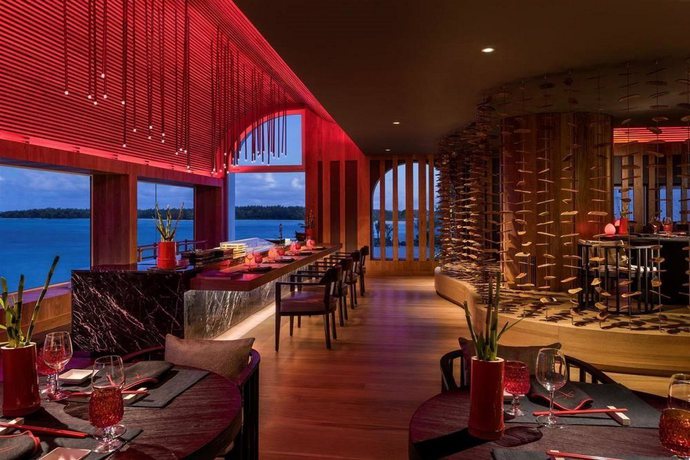 Imagen del bar/restaurante del Hotel Shangri-la Le Touessrok, Mauritius. Foto 2