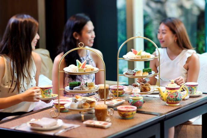 Imagen del bar/restaurante del Hotel Shangri-la Singapore. Foto 2