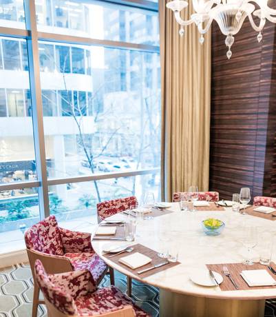 Imagen del bar/restaurante del Hotel Shangri-la Vancouver. Foto 2