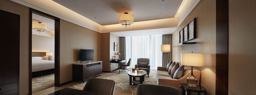 Imagen de la habitación del Hotel Shangri-la Yiwu. Foto 4