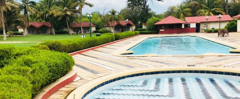 Imagen de la piscina del Hotel Shankus water park and Resort. Foto 19
