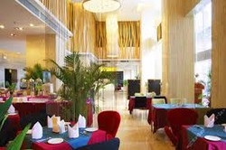 Imagen del bar/restaurante del Hotel Shanshui Hotel Zhaoqing. Foto 2