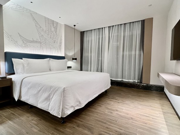 Imagen de la habitación del Hotel Shanxi Xiaohe Xincheng Talent Apartment. Foto 9