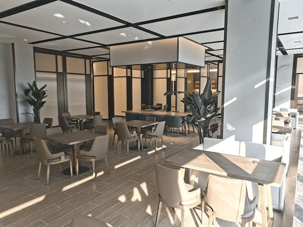 Imagen del bar/restaurante del Hotel Shanxi Xiaohe Xincheng Talent Apartment. Foto 4