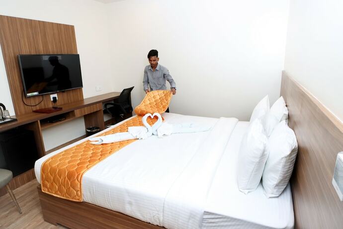 Imagen general del Hotel Sharda Residency, Patna. Foto 7