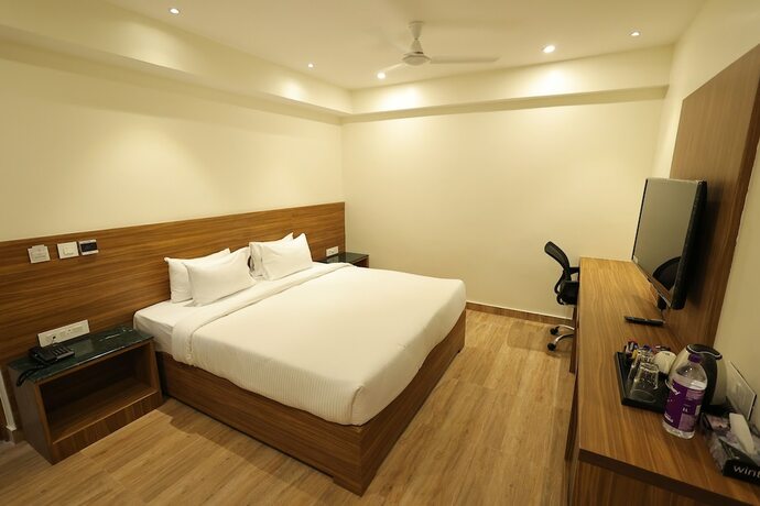 Imagen general del Hotel Sharda Residency, Patna. Foto 8