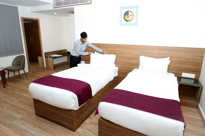 Imagen general del Hotel Sharda Residency, Patna. Foto 11