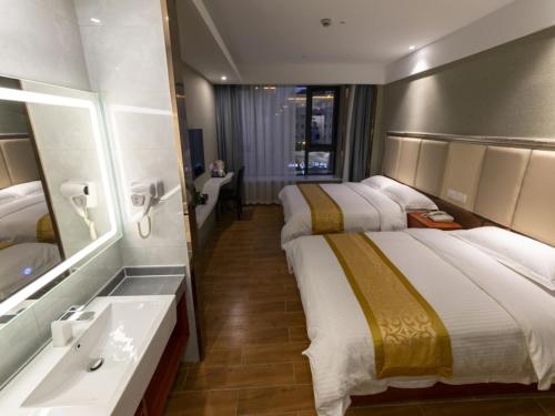 Imagen general del Hotel Shell Shanghai Wanda Plaza Wujiaochang Metro Station. Foto 11