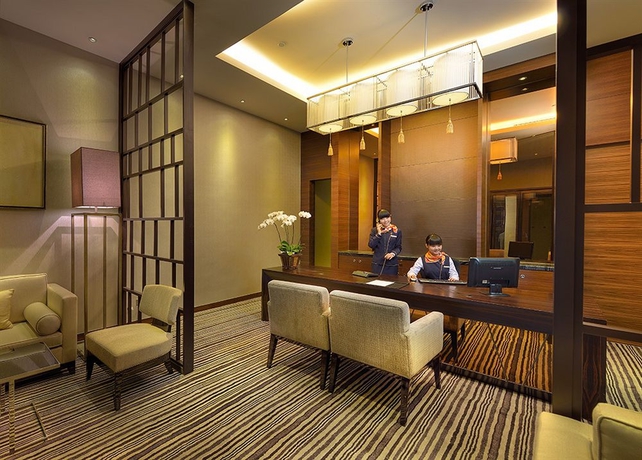 Imagen de los interiores del Hotel Shen Zhen Ya Bang Lang Yue International. Foto 11