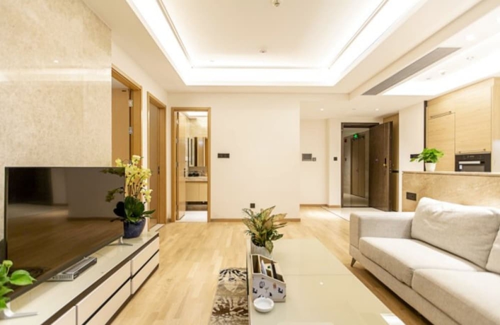 Imagen de la habitación del Hotel Shengang Executive Apartment - Qian Hai Da Xin Metro Station Branch. Foto 8