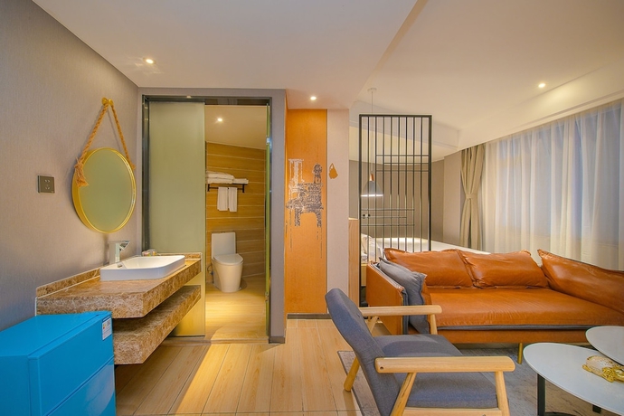 Imagen de la habitación del Hotel Shenzhen East Railway And Buji Subway Station Ranch. Foto 4