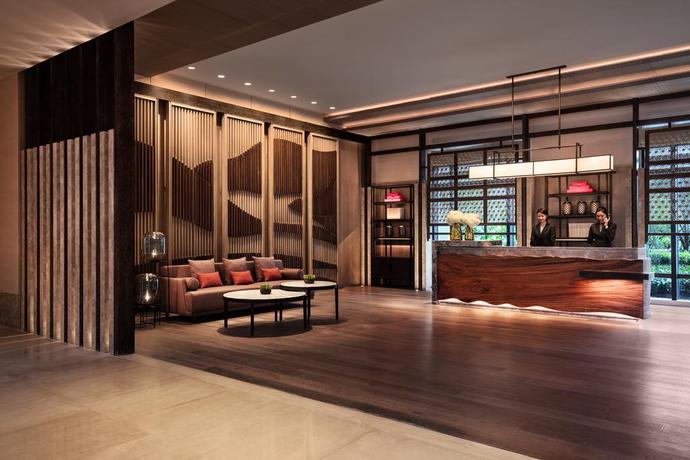 Imagen de los interiores del Hotel Shenzhen Marriott Golden Bay. Foto 8
