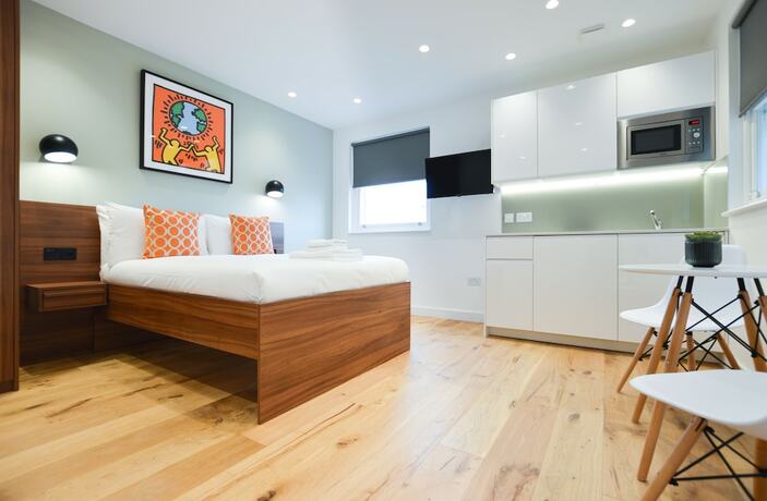 Imagen de la habitación del Hotel Shepherds Bush Green Serviced Apartments by Concept Apartments. Foto 15