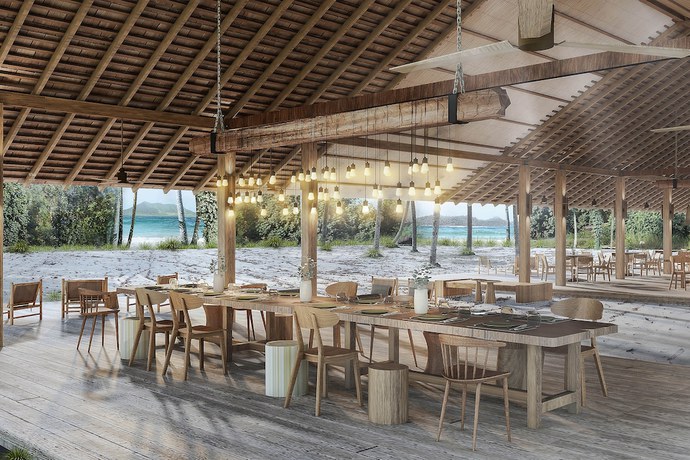 Imagen del bar/restaurante del Hotel Sheraton Belitung Resort. Foto 2