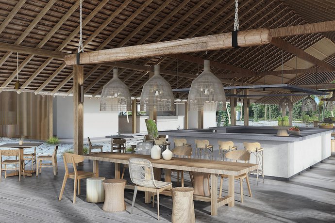 Imagen del bar/restaurante del Hotel Sheraton Belitung Resort. Foto 4