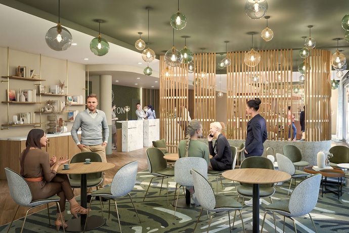 Imagen de los exteriores del Hotel Sheraton Bordeaux Airport. Foto 9