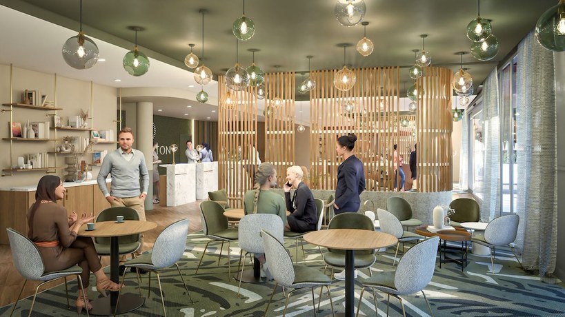 Imagen de los interiores del Hotel Sheraton Bordeaux Airport. Foto 12