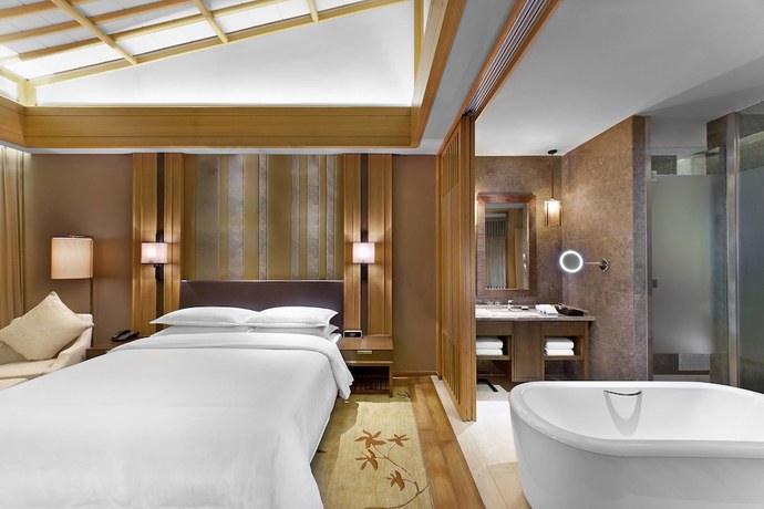 Imagen de la habitación del Hotel Sheraton Grand Hangzhou Wetland Park Resort. Foto 5