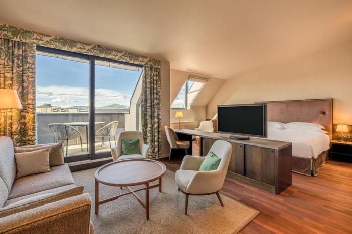 Imagen de la habitación del Hotel Sheraton Grand Salzburg. Foto 12