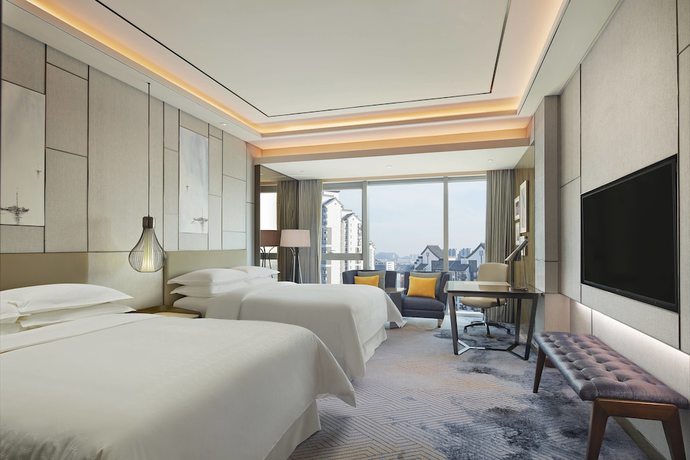 Imagen de la habitación del Hotel Sheraton Guangzhou Nansha. Foto 18