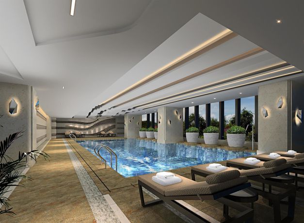 Imagen de la piscina del Hotel Sheraton Nanchang. Foto 14