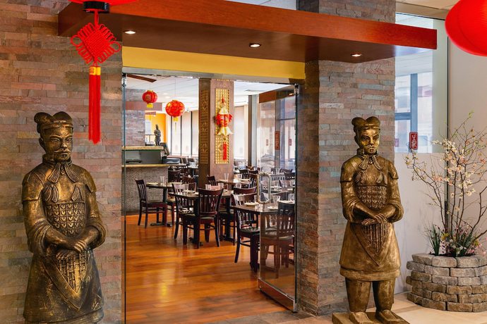 Imagen del bar/restaurante del Hotel Sheraton Philadelphia University City. Foto 8