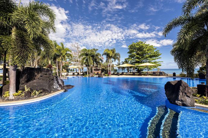 Imagen de la piscina del Hotel Sheraton Samoa Beach Resort. Foto 12