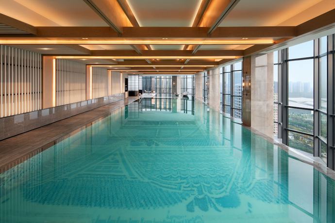 Imagen de la piscina del Hotel Sheraton Xi'an Chanba. Foto 20