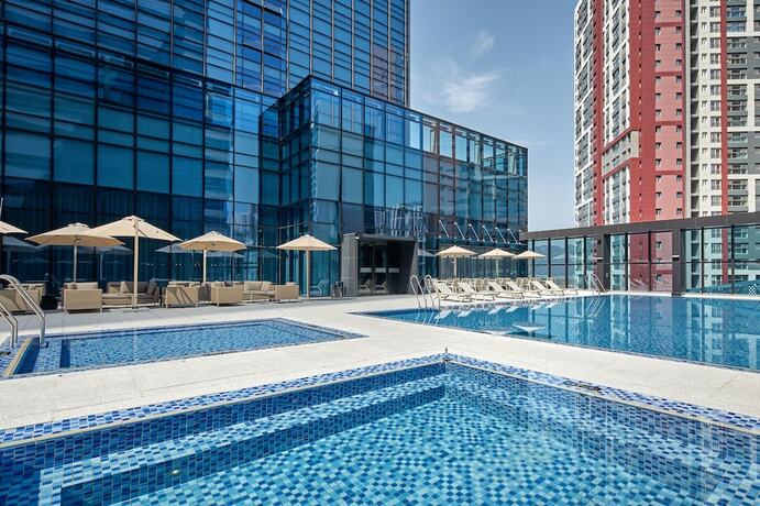 Imagen de la piscina del Hotel Shilla Stay Seobusan Gimhae Airport. Foto 28