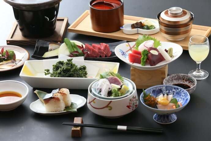 Imagen del bar/restaurante del Hotel Shimanto No Yado. Foto 17