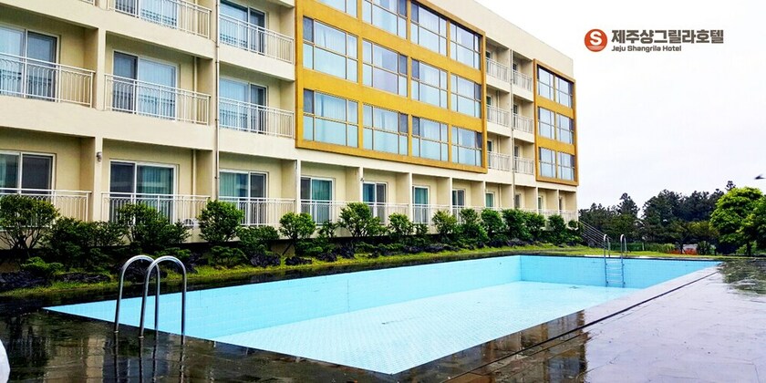 Imagen de la piscina del Hotel Shin Shin Jeju. Foto 20