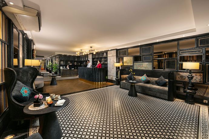 Imagen del bar/restaurante del Hotel Shining Riverside Hoi An Boutique and Spa. Foto 2