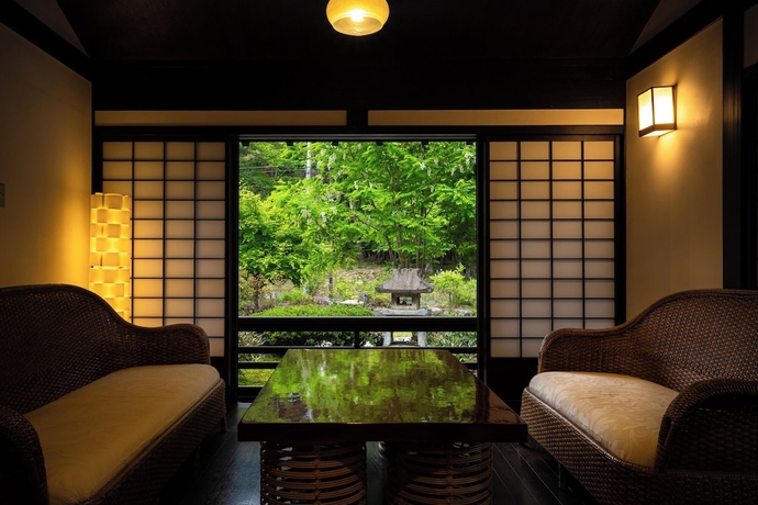 Imagen de los interiores del Hotel Shinshu Omachi Onsen Ryoan Kawaki. Foto 16