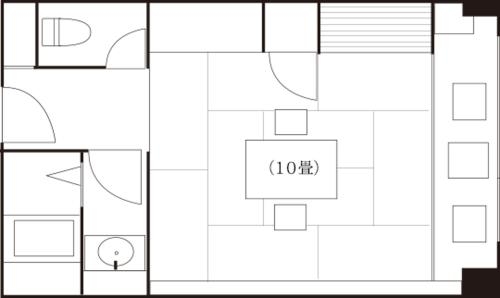 Imagen de la habitación del Hotel Shiojitei. Foto 6