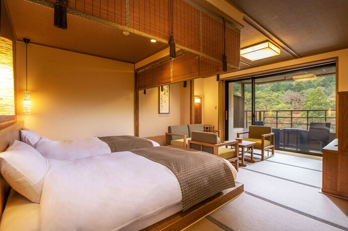 Imagen de la habitación del Hotel Shionoyu Onsen Rengetsu. Foto 9