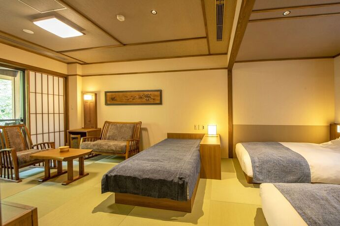 Imagen de la habitación del Hotel Shionoyu Onsen Rengetsu. Foto 11