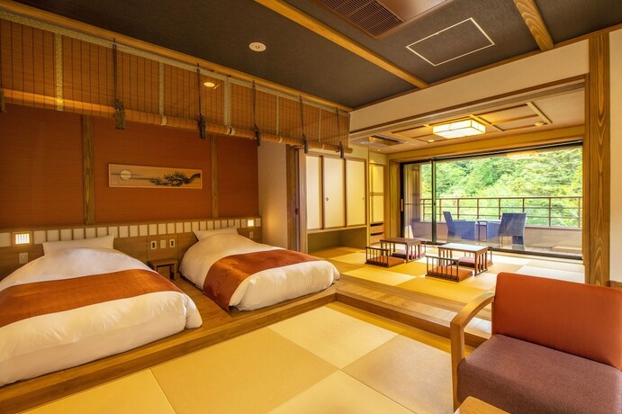 Imagen de la habitación del Hotel Shionoyu Onsen Rengetsu. Foto 19