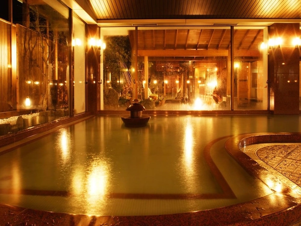 Imagen de la piscina del Hotel Shiratama No Yu Senkei. Foto 19