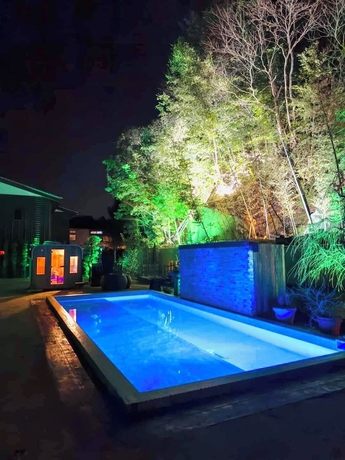 Imagen de la piscina del Hotel Shisekiryokan Kagetsu Taisyokan. Foto 13