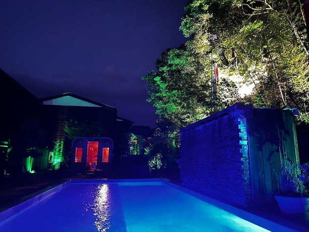 Imagen de la piscina del Hotel Shisekiryokan Kagetsu Taisyokan. Foto 14