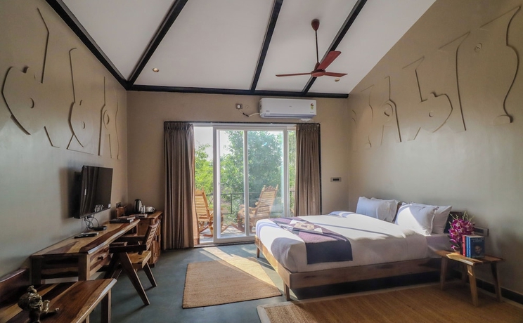 Imagen de la habitación del Hotel Shiv Ganga Kanha Resort. Foto 4